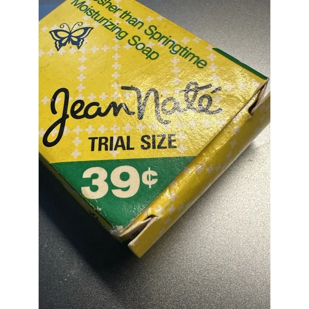 Vintage Jean Nate Moisturizing Bar Soap Trial Travel Size 1.5oz